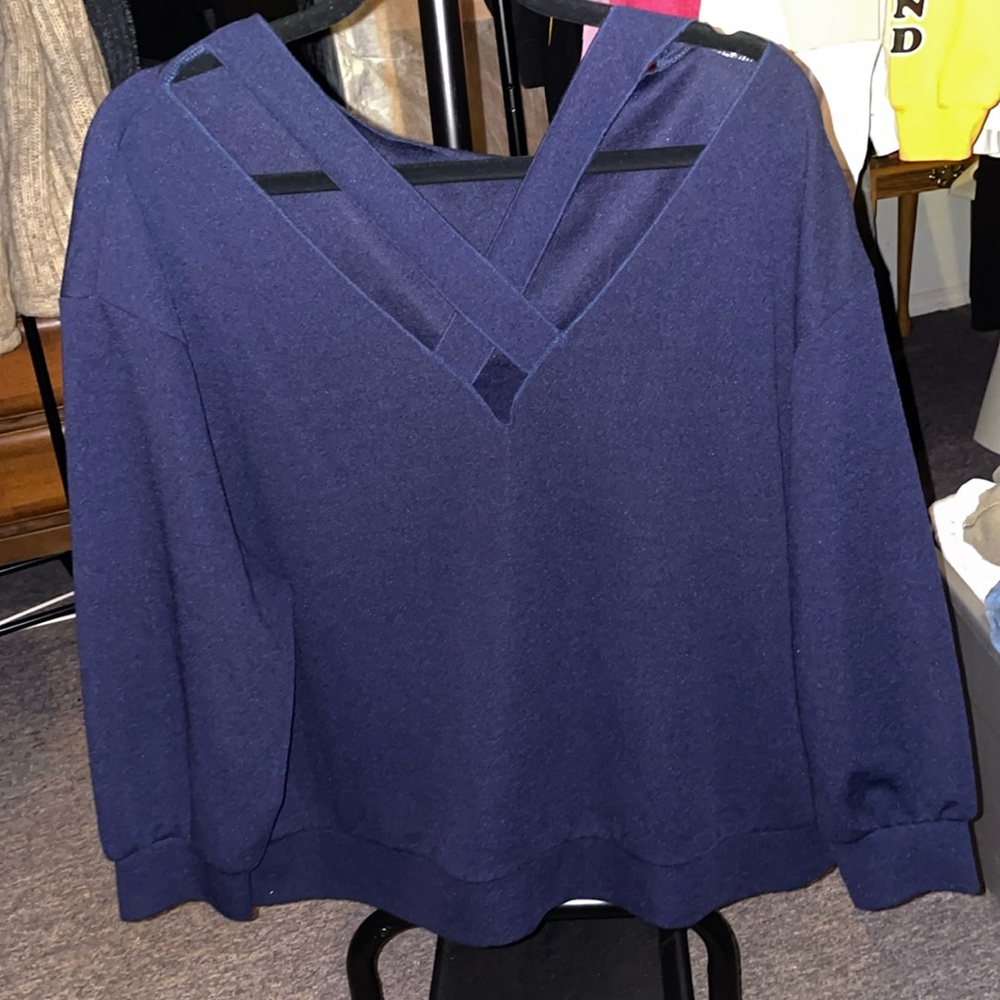 SHEIN 3xl lazer cut blouse!